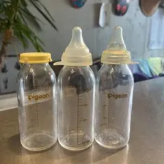 Pigeon 哺乳瓶 200ml 弱吸啜　3本