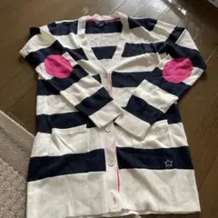 GapKids ストライプ カーディガン 160cm