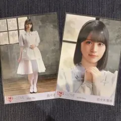 =LOVE 生写真 佐々木舞香 (劇薬中毒 MV衣装) 研究員衣装 セミコンプ