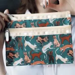 BAILA 付録　レスポートサック　猫柄ポーチ