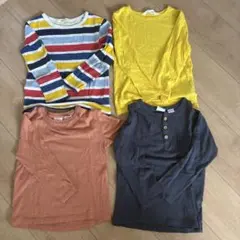 男の子　まとめ売り　長袖カットソー 4点セット 120 ZARA H&M