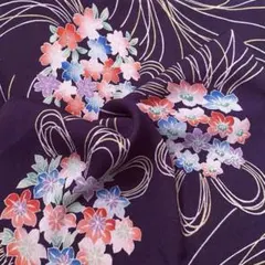 着物 はぎれ 329 生地 布 ハギレ アンティーク 絹　古布　和布　古裂　縮緬