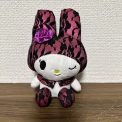 【希少・2014年】　サンリオ　マイメロディ　ブラックレース　ぬいぐるみ