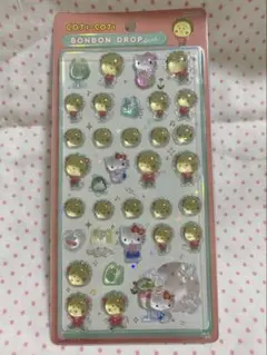 コジコジ キティ めろめろボンボン BONBONDROPシールおすそわけ３種