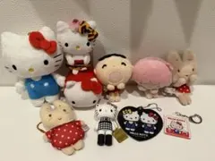 ハローキティ サンリオぬいぐるみ　キーホルダーセット