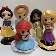 ディズニープリンセス　キューポスケット　24体　まとめ売り ディズニープリンセスの精巧なフィギュアをミニサイズに