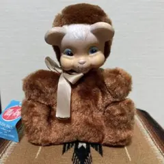 ファースト社 たぬき たま吉 昭和レトロ たまきち S ぬいぐるみ - メルカリ