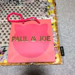 PAUL & JOE 猫柄 花柄 토트 백