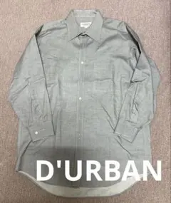 D'URBAN グレー 長袖シャツ　　41-76
