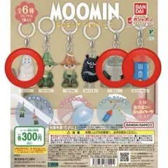 めじるしアクセサリー　ガチャ　モラン　ムーミン　ムーミンやしき
