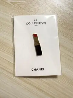 CHANEL リップスティック ピンバッジ　シャネル　ラコレクション