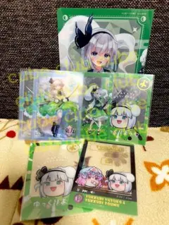 東方project クリアフォトカード　魂魄妖夢　ミニクリアファイル　計7点