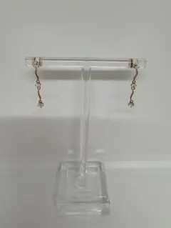 K14ピンクゴールド ピアス　ジュエリーツツミ