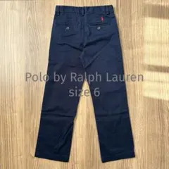ポロラルフローレン　ロングパンツ　長ズボン　サイズ6　120　ネイビー　記名なし