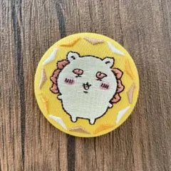 ちいかわ　刺繍　缶バッジ　シーサー