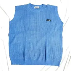 カジュアル #memory ニット ノースリーブベスト フリーサイズ