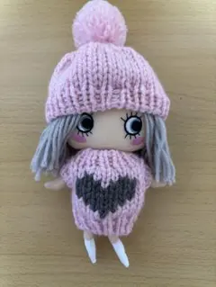 ハッピードールイルメール用ハンドメイドニット帽とセーター❣️のサムネイル
