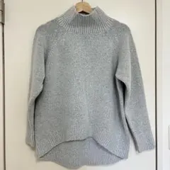 ハイネックグレーニットトップス／LOWRYS FARM