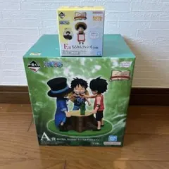 一番くじ　ワンピース　 Moment エース&サボ&ルフィ　フィギュア　おまけ付