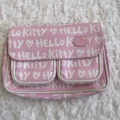 訳あり　激レア✨未使用ハローキティ　グラフィティヒップバック2002年平成レトロ