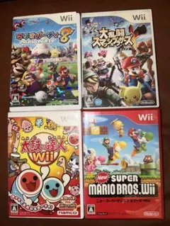 Wiiゲーム4本セット