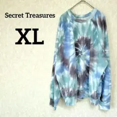 希少✨Secret Treasures【XL】 タイダイ柄トレーナー スウェット