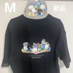 新品　Mサイズ　サンリオ ドンキ コラボTシャツ はぴだんぶい にしむらゆうじ