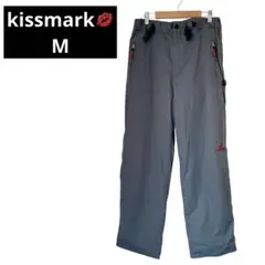 kissmark キスマーク スノーボードパンツ Mサイズ グレー 美品 メンズ