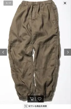 カウラム cahlumn Linen Gym Pant XXL