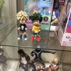 ヒロアカ フィギュア2体セット＋オールマイトねつけ