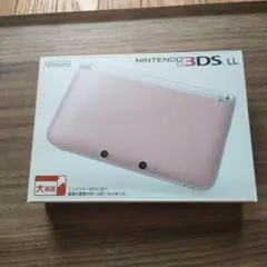 ニンテンドー3DSLL【空箱】ピンク‪✕‬ホワイト