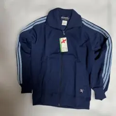 ヴィンテージ新品未使用品　Hit-Union ネイビー トラックジャケット S