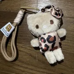 キティー ヒョウ柄ぬいぐるみ・マスコット