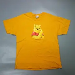 ダ*リ様 9856 USA製 ディズニー くまのプーさん Tシャツ メンズ L