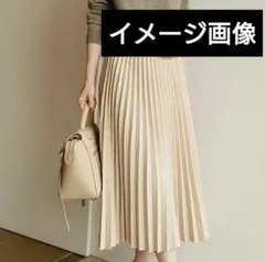 ロングスカート プリーツスカート ベージュ レディース おしゃれ 夏 秋