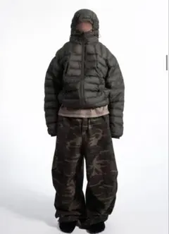 COLN puffer jacket ダウン カーキ 韓国