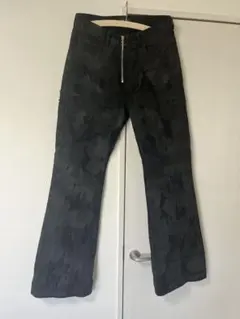LAST NEST レザーフレアパンツ（M） - メルカリ