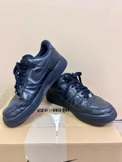 NIKE Air Force 1 ローカット ブラック スニーカーのサムネイル