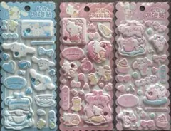 激可愛‼️サンリオぷっくりマシュマロシール3枚セット