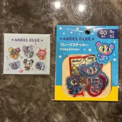 ナルミヤキャラクターズ　ぷっくりしーる　セブンイレブン エンジェルブルー