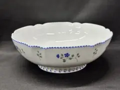 【USED】LIMOGES リモージュ　矢車菊　25cm ボウル　鉢のサムネイル