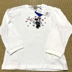 新品　PETIT MAIN Disney ミニーマウス 長袖 Tシャツ 120