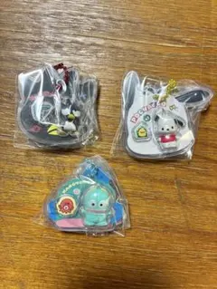 サンリオ　パッケージチャーム3点
