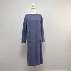 sweet mommy スリット　ニットマタニティワンピース