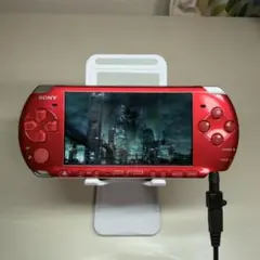 美品✨PSP3000 ラディアントレッド　すぐに遊べるセット