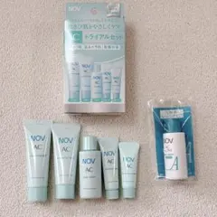 NOV ACトライアルセット 化粧水 クリーム クレンジング