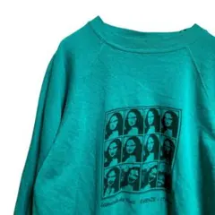 BQBL スーベニア スウェット 古着 モナリザ フィレンツェ イタリア アート