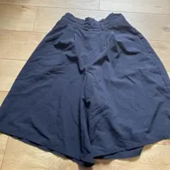 黒 ガウチョパンツ　160