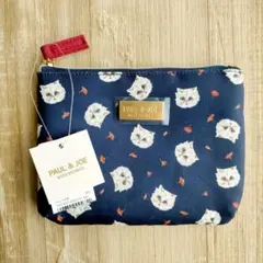 PAUL & JOE ACCESSOIRES ジプシー柄 ポーチ ネイビーのサムネイル