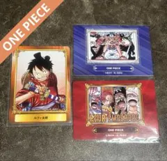 ワンピースカード レッドコミパラ ルフィ サボ エース 展示用 - メルカリ